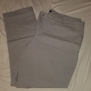 Worthington Light Grey Ankle Pants